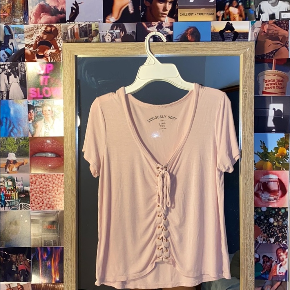 SERIOUSLY SOFT -AERO- GIRL TEE size women’s medium